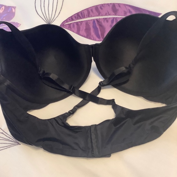 Pennington’s TiVoglio Lisa Black Padded T-shirt Bra 46 DDD multi-way 🆕 - Picture 11 of 13